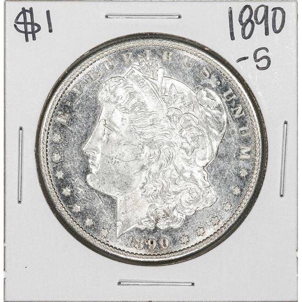 1890-S $1 Morgan Silver Dollar Coin