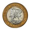 Image 1 : .999 Fine Silver Excalibur Las Vegas, Nevada $10 Limited Edition Gaming Token