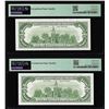 Image 2 : (2) Consecutive 1985 $100 Federal Reserve Notes Fr.2171-G PMG Superb Gem Unc 67EPQ