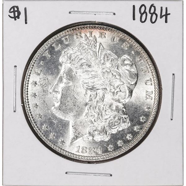 1884 $1 Morgan Silver Dollar Coin