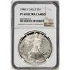 Image 1 : 1986-S $1 Proof American Silver Eagle Coin NGC PF69 Ultra Cameo