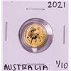 Image 1 : 2021 Australia $15 Lunar Year of the Ox 1/10 Oz Gold Coin