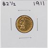 1911 $2 1/2 Indian Head Quarter Eagle Gold Coin