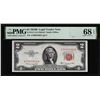 Image 1 : 1953B $2 Legal Tender Note Fr.1511 PMG Superb Gem Uncirculated 68EPQ