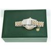 Image 9 : Rolex Men's Two Tone Blue 4 ctw Diamond Datejust Wristwatch