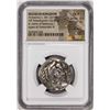Image 1 : 281-261 BC Seleucid Kingdom Antiochus I AR Tetradrachm Alexander III Coin NGC Ch F