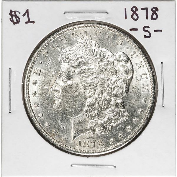 1878-S $1 Morgan Silver Dollar Coin