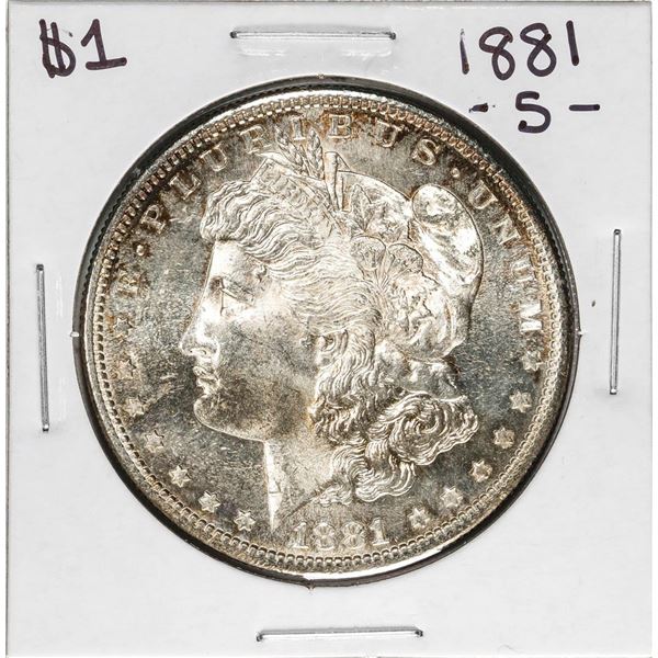 1881-S $1 Morgan Silver Dollar Coin