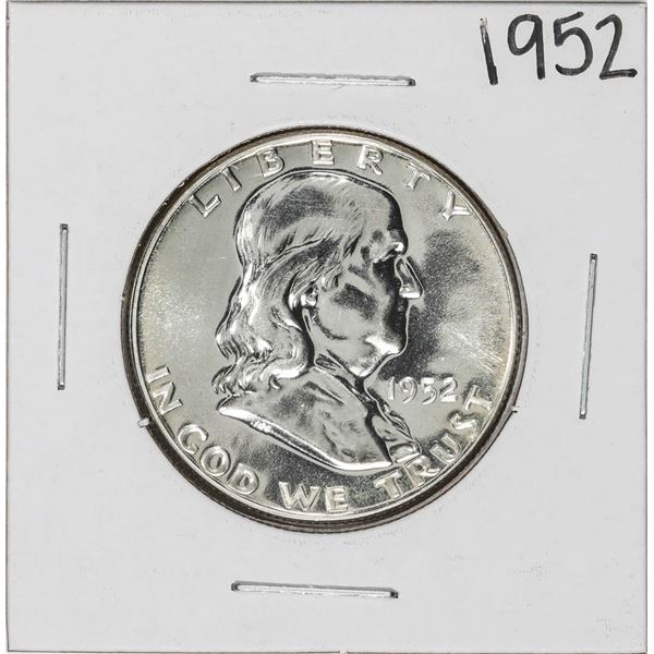 1952 Proof Franklin Half Dollar Coin