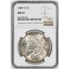 Image 1 : 1889-O $1 Morgan Silver Dollar Coin NGC MS61