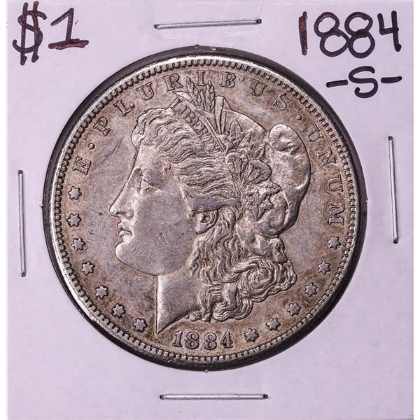 1884-S $1 Morgan Silver Dollar Coin