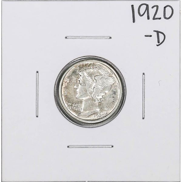 1920-D Mercury Dime Coin