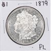 Image 2 : 1879 $1 Morgan Silver Dollar Coin Proof Like