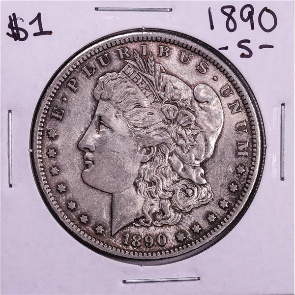 1890-S $1 Morgan Silver Dollar Coin