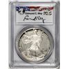 1988-S $1 Proof American Silver Eagle Coin PCGS PR69DCAM Edmund Moy Signature