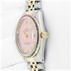 Image 8 : Rolex Men's Two Tone Diamond and Gemstone Datejust Wristwatch