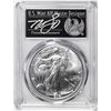 Image 1 : 2021 Type 2 $1 American Silver Eagle Coin PCGS MS70 Cleveland Signature FDOI