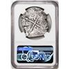 Image 2 : Spice Islands Shipwreck (1621-30)MO Mexico 8 Reales Philip IV Silver Coin NGC Genuine