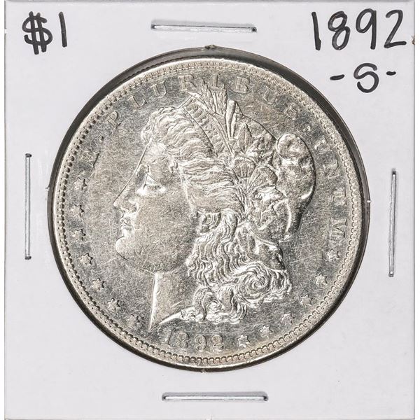 1892-S $1 Morgan Silver Dollar Coin