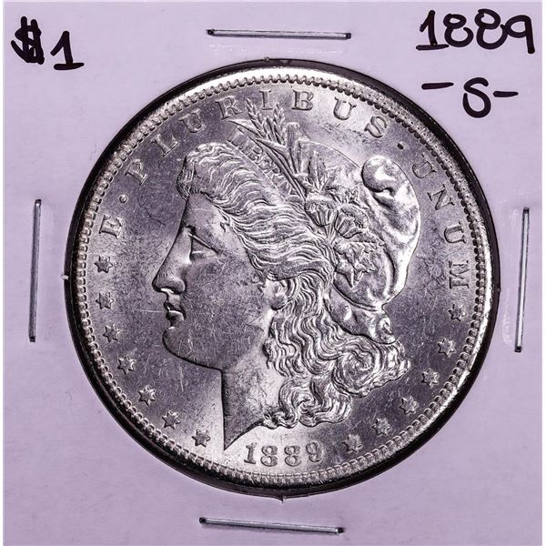 1889-S $1 Morgan Silver Dollar Coin