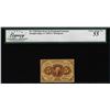 Image 1 : 1862 First Issue 5 Cent Fractional Currency Note Fr.1230 Legacy Choice About New 55