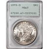 Image 1 : 1890-O $1 Morgan Silver Dollar Coin PCGS MS63 Green Rattler Holder
