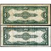 Image 2 : Lot of (2) 1923 $1 Silver Certificate Notes
