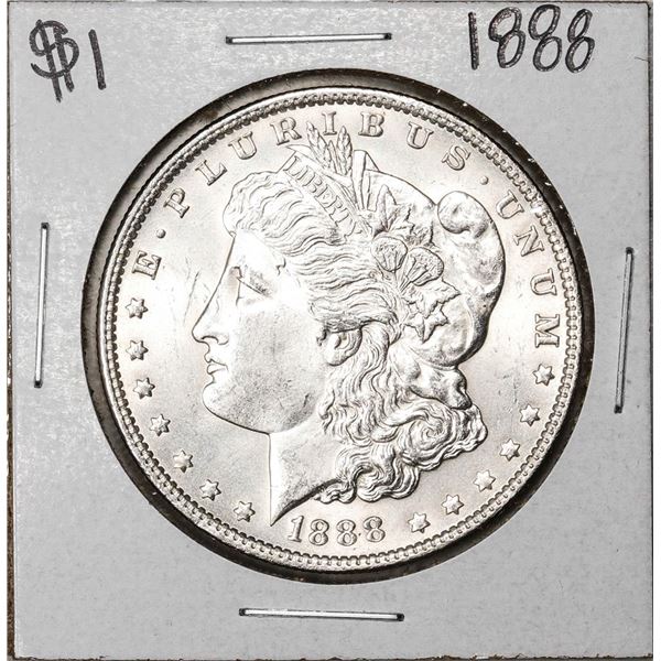 1888 $1 Morgan Silver Dollar Coin