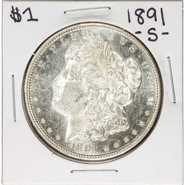 1891-S $1 Morgan Silver Dollar Coin