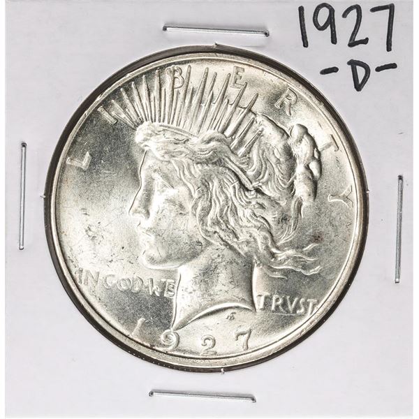 1927-D $1 Peace Silver Dollar Coin