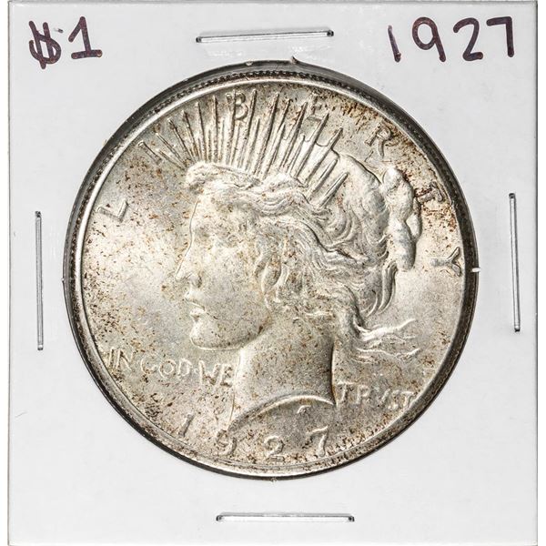 1927 $1 Peace Silver Dollar Coin