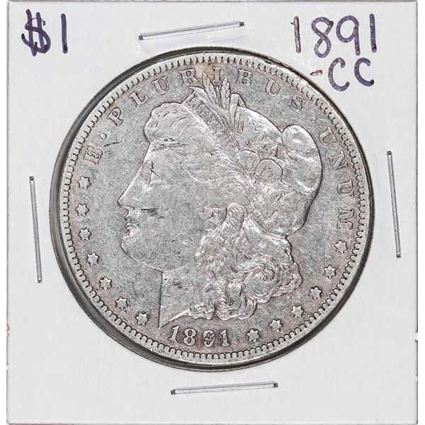 1891-CC $1 Morgan Silver Dollar Coin