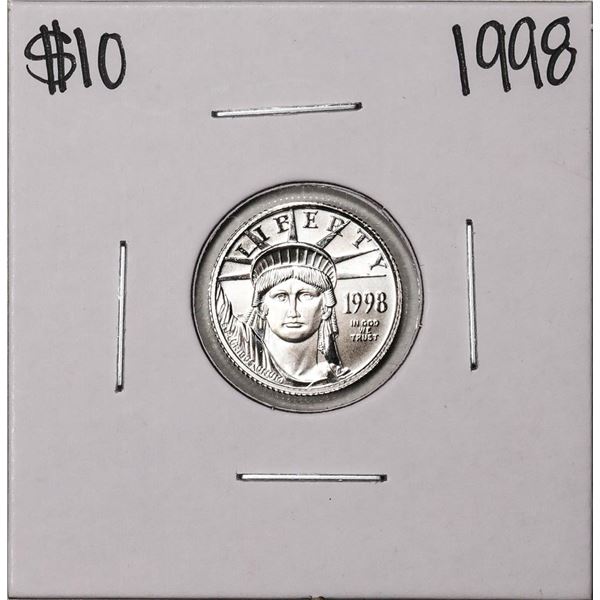1998 $10 Platinum American Eagle Coin