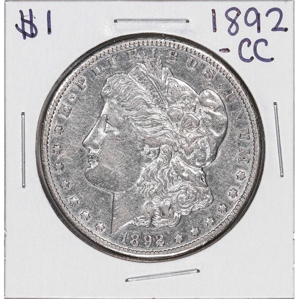 1892-CC $1 Morgan Silver Dollar Coin