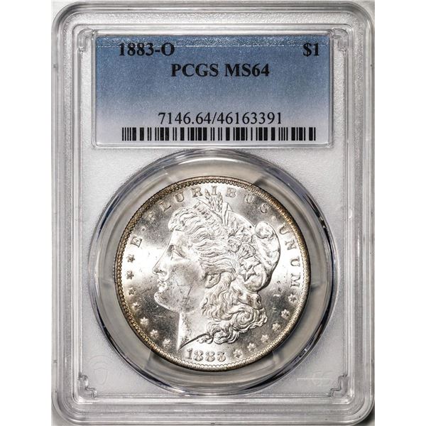 1883-O $1 Morgan Silver Dollar Coin PCGS MS64