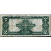 Image 2 : 1899 $2 Mini-Porthole Silver Certificate Note