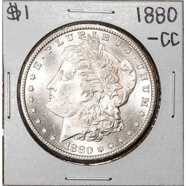 1880-CC $1 Morgan Silver Dollar Coin