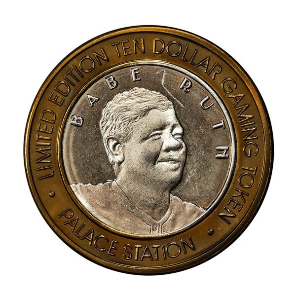 .999 Silver Palace Station Hotel and Casino $10 Casino Limited Edition Gaming Token