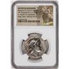 Image 1 : 226/5-222 BC Seleucid Kingdom Seleucus III AR Tetradrachm Ancient Coin NGC VF