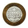 Image 2 : .999 Silver Golden Nugget Las Vegas $10 Limited Edition Casino Gaming Token