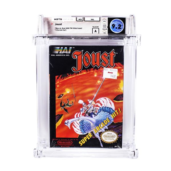 Joust NES Nintendo Sealed Video Game WATA 9.2/A