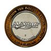 Image 2 : .999 Silver Aladdin Resort Casino $10 Limited Edition Casino Gaming Token
