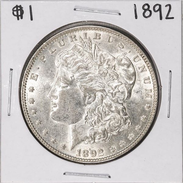 1892 $1 Morgan Silver Dollar Coin