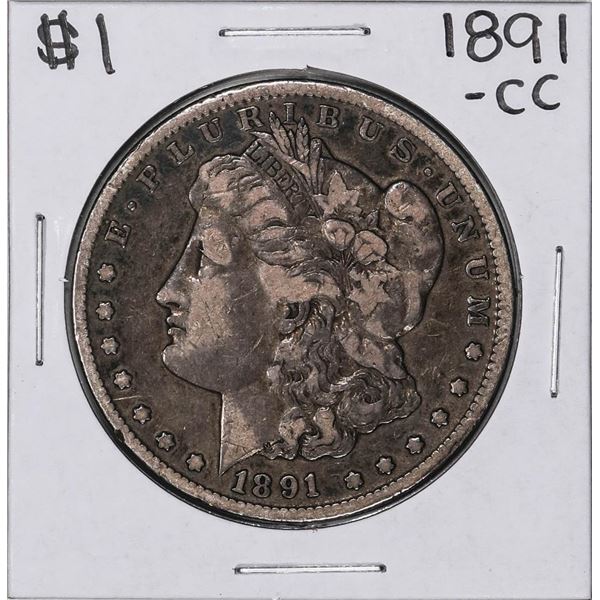 1891-CC $1 Morgan Silver Dollar Coin