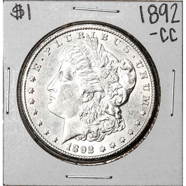 1892-CC $1 Morgan Silver Dollar Coin