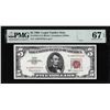 Image 1 : 1963 $5 Legal Tender Note Fr.1536 PMG Superb Gem Uncirculated 67EPQ