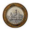 Image 1 : .999 Silver Main Street Station Las Vegas, NV $10 Limited Edition Casino Gaming Token