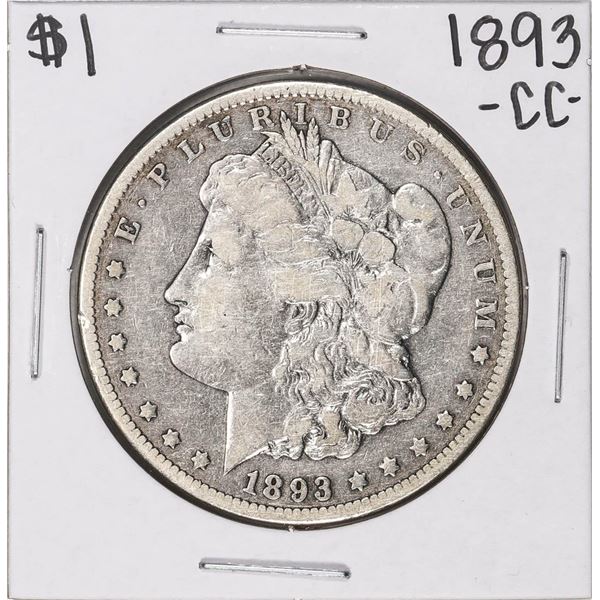1893-CC $1 Morgan Silver Dollar Coin