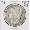 Image 1 : 1893-CC $1 Morgan Silver Dollar Coin