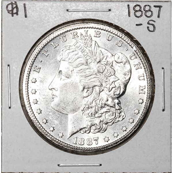 1887-S $1 Morgan Silver Dollar Coin